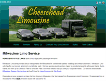 Tablet Screenshot of milwaukeelimoservice.com
